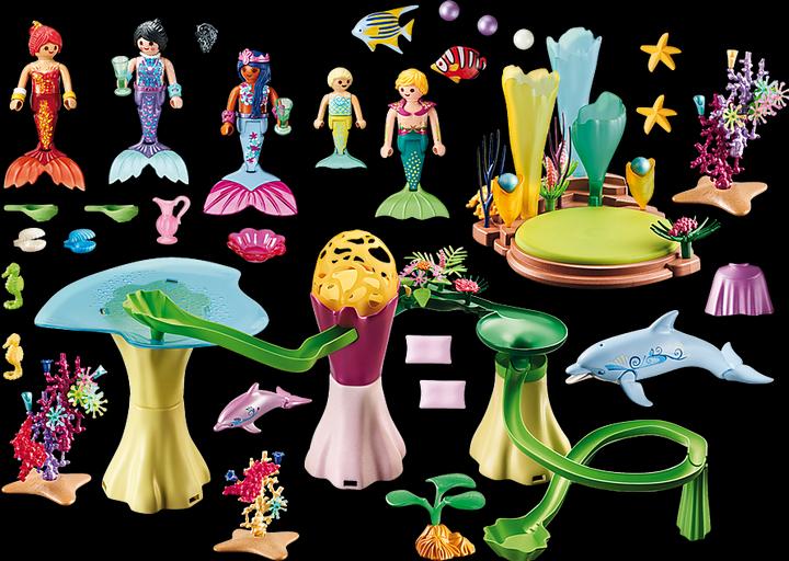 Immagine prodotto Playmobil Padiglione di corallo con cupola luminosa (70094)