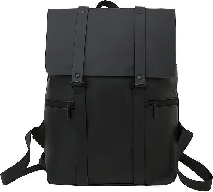 Immagine prodotto Only-Bags.Store Zaino in pelle PU, zaino impermeabile per la scuola, zaino monocolore per uomini e donne