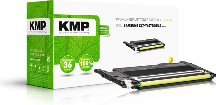 Image du produit KMP SA-T41 Toner yellow compatible avec Samsung CLT-Y4072 (Y)