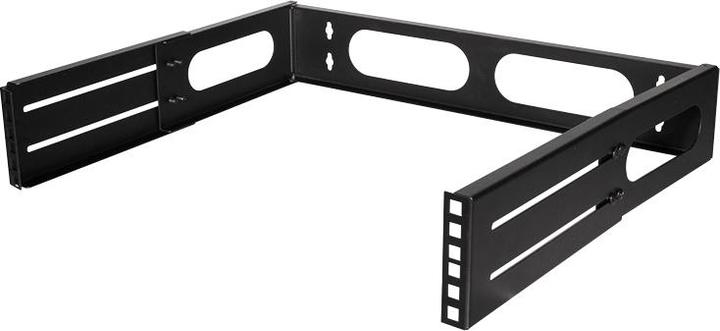 Image du produit LogiLink W02B40B Support mural 48,30 cm (19") 2 U, noir