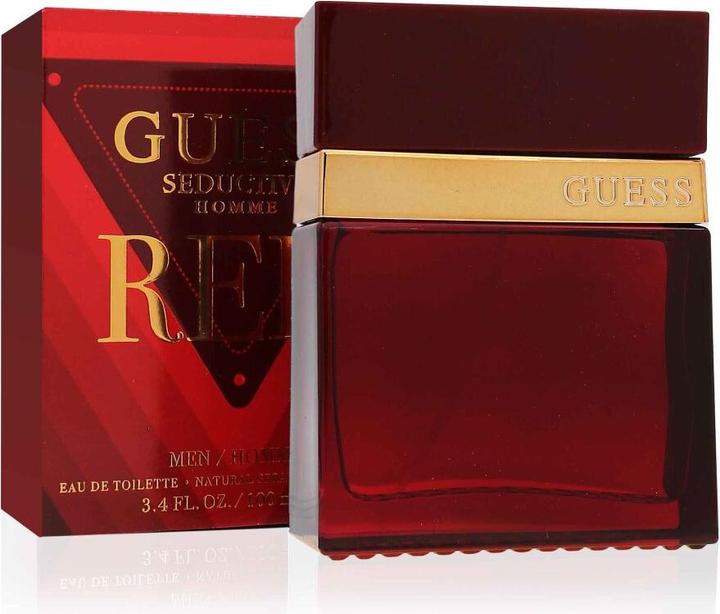 Actual product image Guess Seductive Homme Red by Eau de Toilette Spray 100 ml (Eau de toilette, 100 ml)