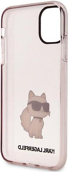 Image du produit Karl Lagerfeld KLHCN61HNCHTCP iPhone 11 / Xr 6.1" rose/pink hardcase Ikonik Choupette (Apple iPhone XR, Apple iPhone 11)