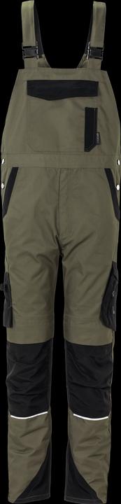 Produktbild Planam Norit Herren Latzhose oliv schwarz Grösse 110 (110)