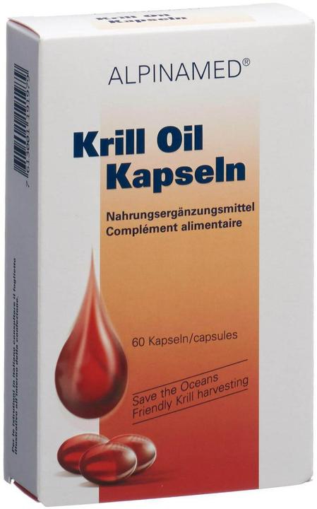 Actual product image Alpinamed Krill Oil Capsules (60 Piece, Capsules, 80 g)