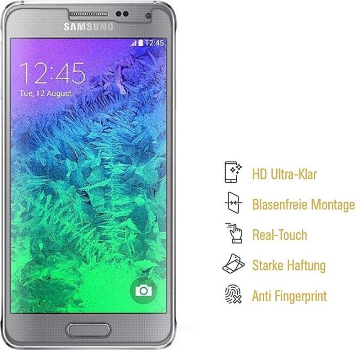 Produktbild Protectorking 4x Displayschutz HD Klar (4 Stück, Samsung Galaxy Alpha)