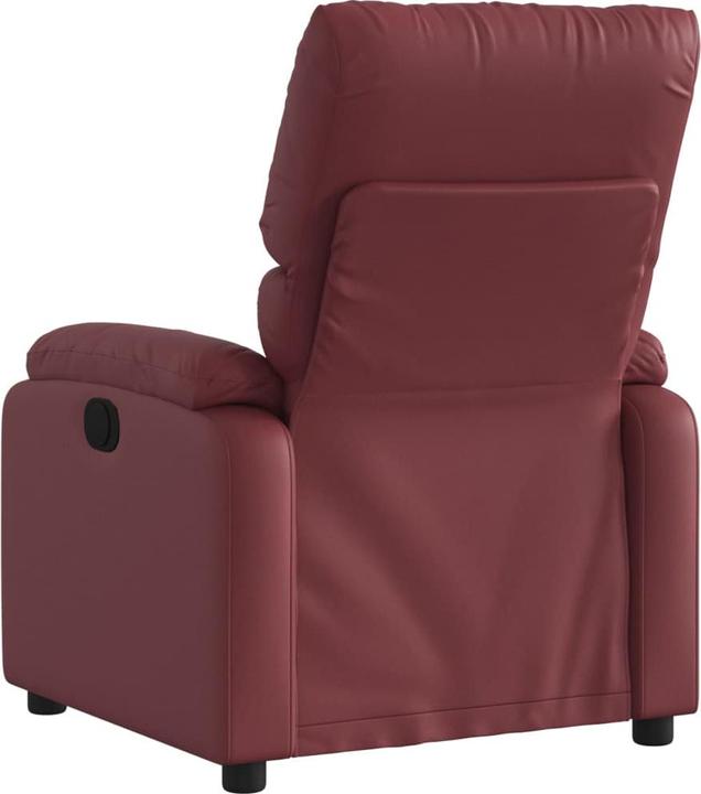 Produktbild VidaXL Massagesessel Weinrot Kunstleder,Farbe: Weinrot,Material