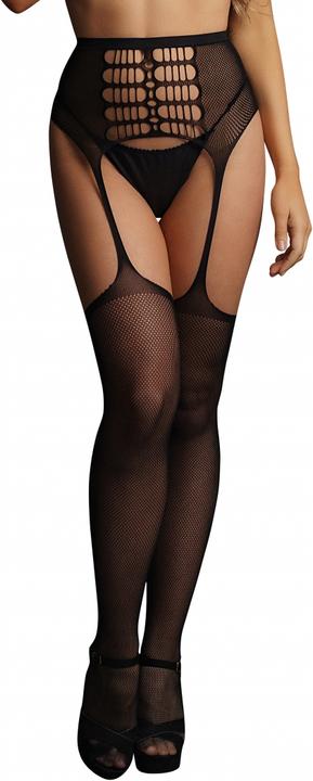 Produktbild Le Désir High-waist garterbelt stockings - O/S (One Size)