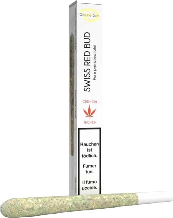 Genuine Swiss Bud rouge suisse (1 g, Intérieur)