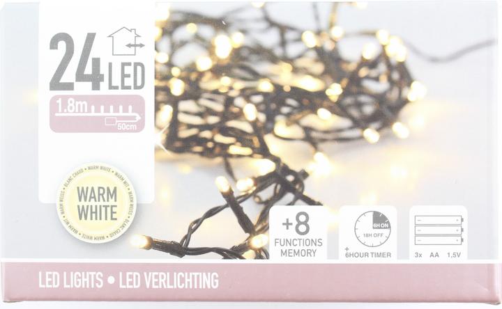 Actual product image FT String of lights 24 LED, warm white (1.80 m)