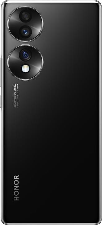 Productafbeelding Honor 70 (128 GB, Middernachtelijk zwart, 6.67", Dubbele SIM, 54 Mpx, 5G)