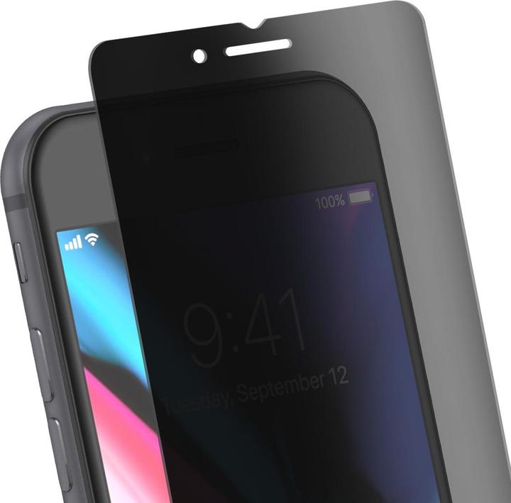 Produktbild Eiger Mountain Glass Black (1 Stück, Apple iPhone 7, Apple iPhone 6s, Apple iPhone 6, Apple iPhone SE (3rd Gen), Apple iPhone SE (2nd Gen), Apple iPhone 8)