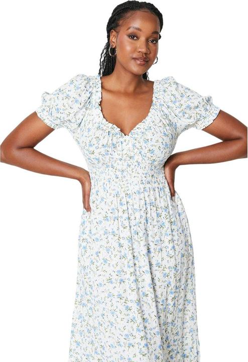Produktbild Dorothy Perkins Midikleid Geraffte Taille (40)