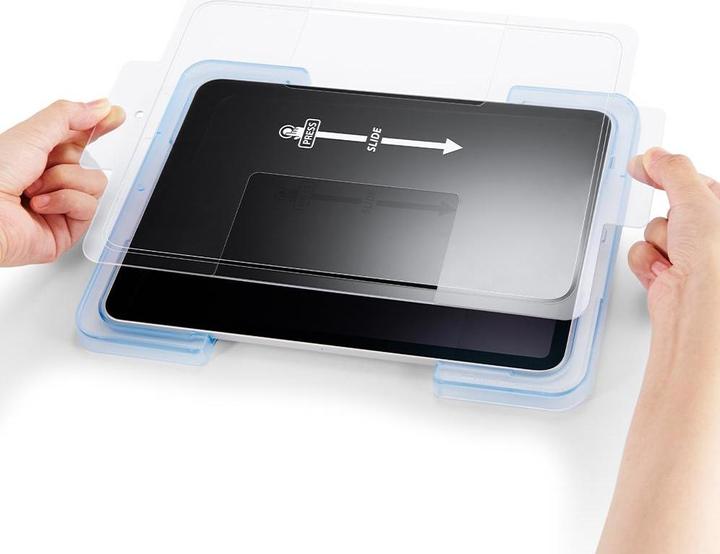 Actual product image Spigen tempered glass Glas.TR "EZ FIT" for iPad Air 4 2020 / 5 2022 (1 Piece, iPad Air 2020 (4. Gen))