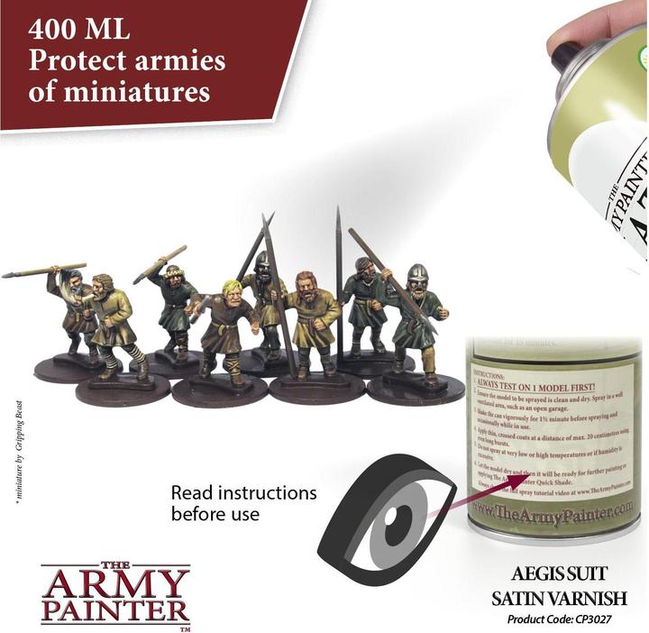 Produktbild The Army Painter Primer - Aegis Suit Satin Varnish