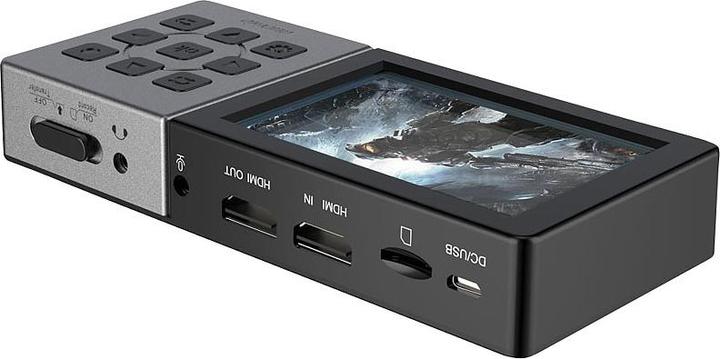 Actual product image Auvisio HDMI video recorder with color display