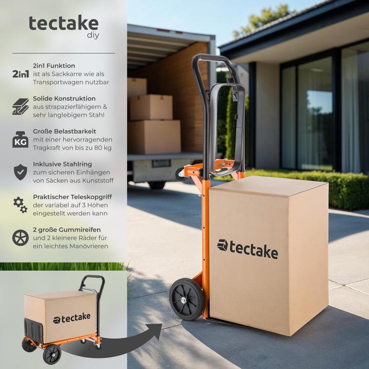Produktbild tectake Universal Sackkarre (80 kg)