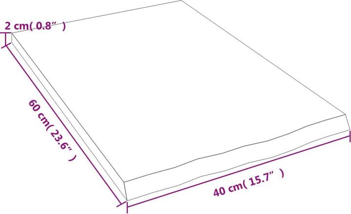 Image du produit VidaXL Siegmund (40 x 60 x 2 cm)