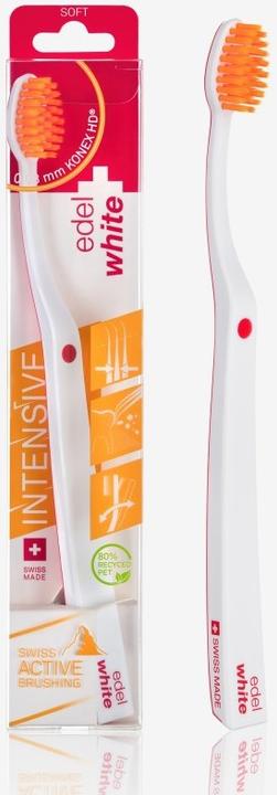 Produktbild Edel + White Soft Intensive Flosserbrush Zahnbürste (Weich, 1 x)
