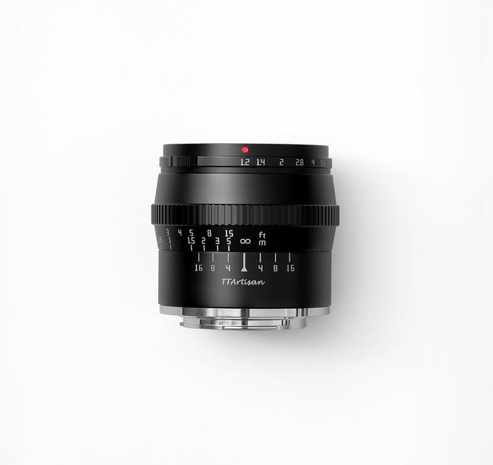 Image du produit TTArtisan 50mm f1.2 pour monture Fuji FX (APS-C) (Fujifilm X, APS-C / DX)