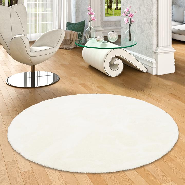 Immagine prodotto Snapstyle Tappeto Shaggy di lusso in velluto rotondo (Ø 160 cm)