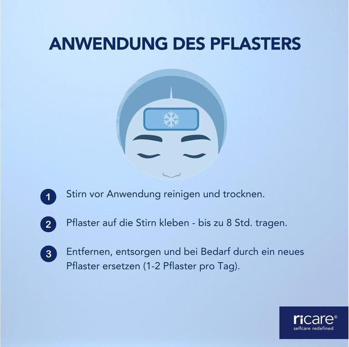 Actual product image ricare Pflaster Head Relief (5 x)