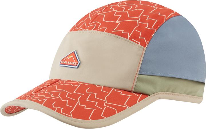 Sealskinz Poringland WP Fold Peak Printed Hiking Cap (One Size)