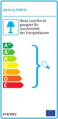Label énergétique EGLO Vintage (E14)