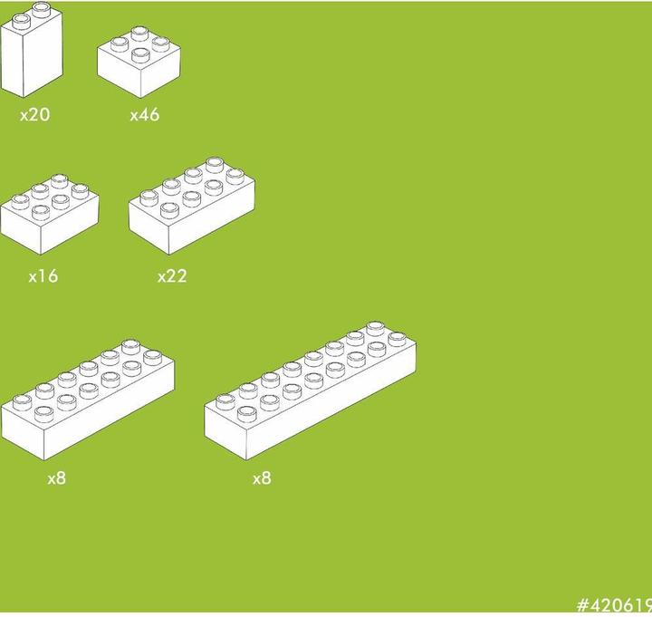 Actual product image Hubelino Building blocks set