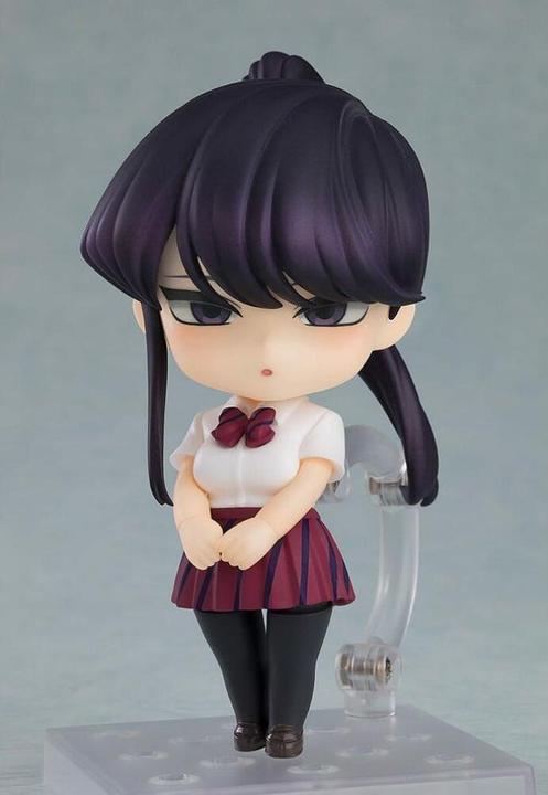 Actual product image Good Smile Company Komi Can't Communicate Nendoroid action figure Shoko Komi: Ponytail Ver. 10 cm