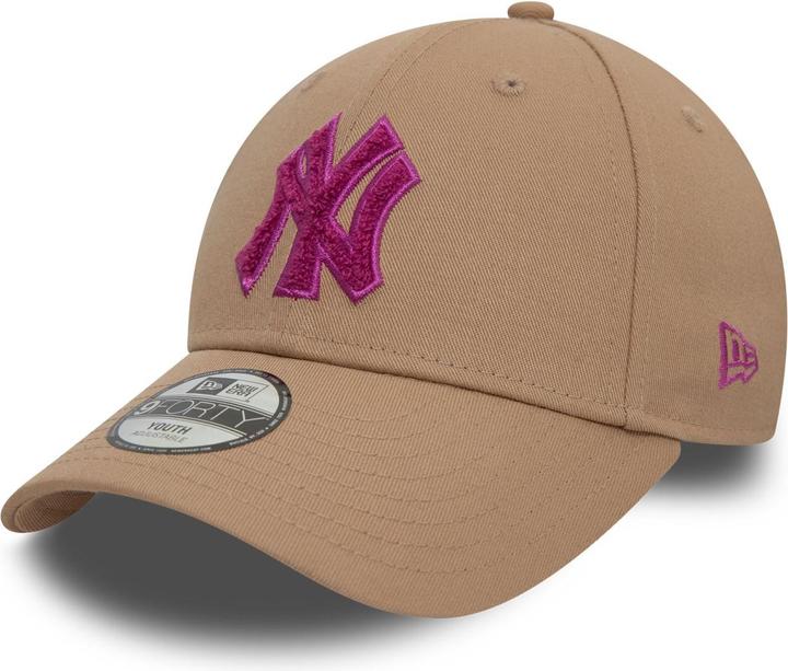 New Era 9Forty Kinder Cap - Boucle New York Yankees Khaki (55, 56)