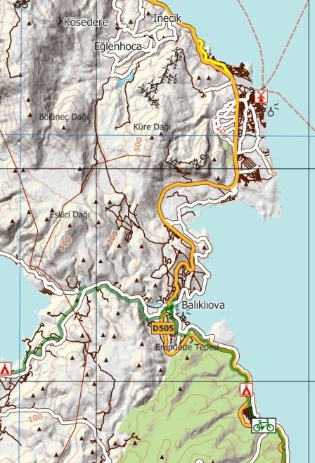 Produktbild Izmir - Topographische Reisekarte 1:250.000 Türkei (Blatt 5)