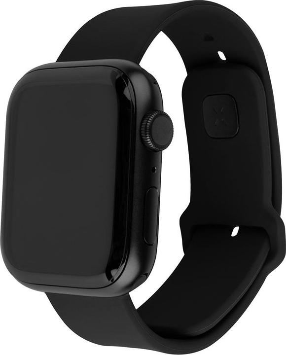 Actual product image Fixed Silicone rem SET til Apple Watch 42/44/45mm Sort