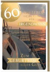 Produktbild Susy Card Geburtstagskarte - 60. Geburtstag "Goldig" (1 Stk.)
