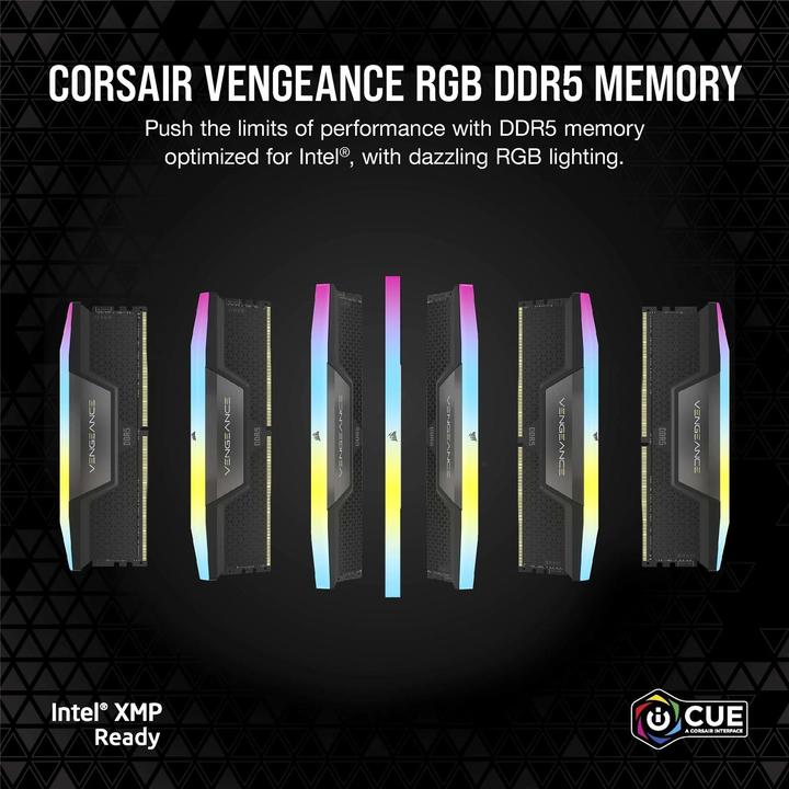 Immagine prodotto Corsair Vendetta (2 x 16GB, 6000 MHz, RAM DDR5, DIMM)