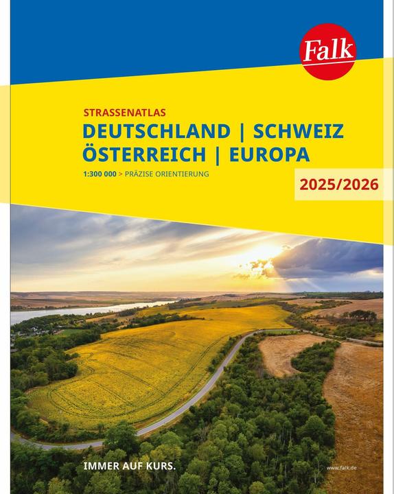 Immagine prodotto Falk Atlante stradale 2025/2026 Germania, Svizzera, Austria 1:300.000