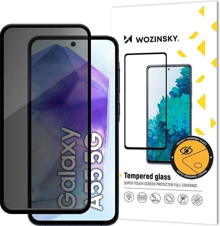 Wozinsky Privacy Glass Samsung A16 / A16 5G (1 Piece, Samsung Galaxy A16 5G, Oppo A16)