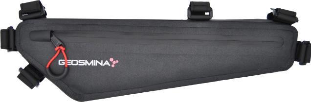 Actual product image Geosmina Frame bag Gravel (1.50 l, Frame bag)