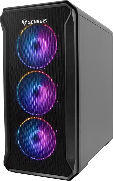 Immagine prodotto Genesis Case per PC IRID 503 ARGB, Micro Tower, 2xUSB 2.0, 2x jack, 1xUSB 3.0, nero (Mini-ITX)