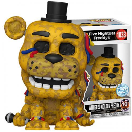 Produktbild Funko POP! Five Nights at Freddy's Withered Golden Freddy Exclusive