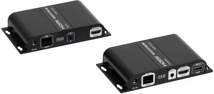 Actual product image NoName HDMI to fibre optic converter with signal H3608 remote control extender (Extender)