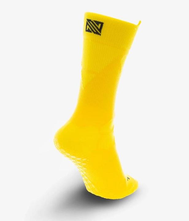 NovoSoxx Fussballsocken Gr. 42-47 Grip Socken Fussball Strümpfe GripSoxx Gelb (46 - 47, 42 - 46)