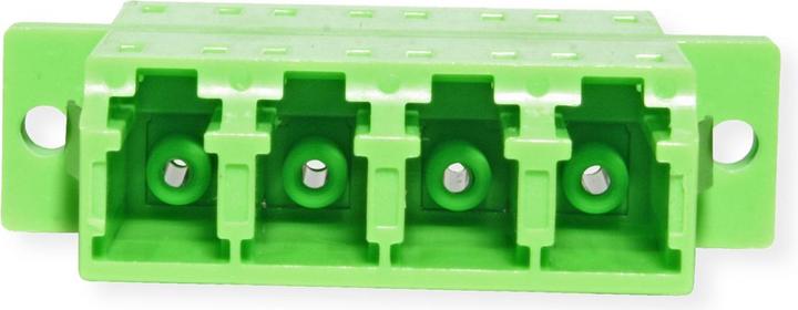 Produktbild Roline LWL-Kupplung LC vierfach, Multimode, OM5, Z (UTP, CAT6, 7 m)