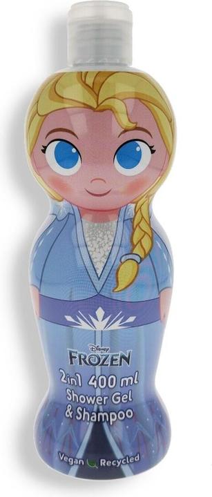 Actual product image Disney Frozen Gel & Shampoo 2 in 1 Elsa For Children (400 ml) (400 ml, Liquid shampoo)