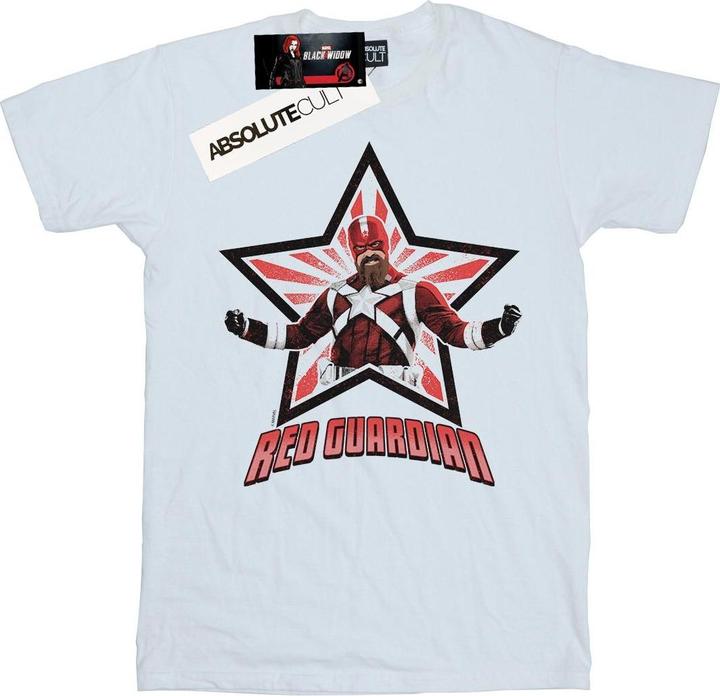 Produktbild Schwarze Witwe Film Rot Wächterstern Baumwolle Boyfriend TShirt (4XL)