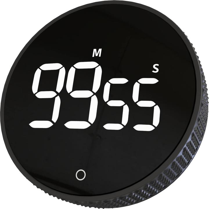 Produktbild Dayhome Digitaler Timer/Stoppuhr YT6712-SW, mit Magnet, schwarz