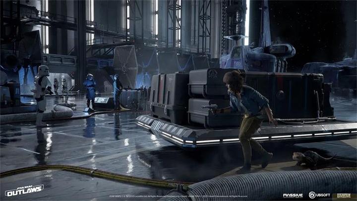 Actual product image Ubisoft Star Wars Outlaws (Xbox Series X, DE)