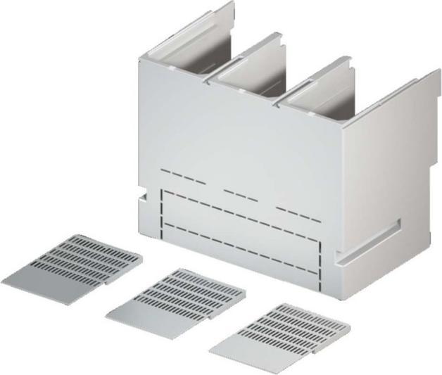 Produktbild Rittal Berührungsschutzabdeckung für Geräteadapter f. LS Eaton