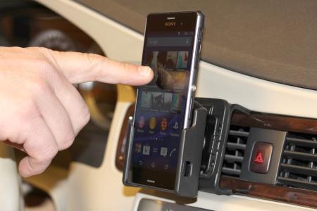 Actual product image Brodit Passive car holder for Sony Xperia Z3