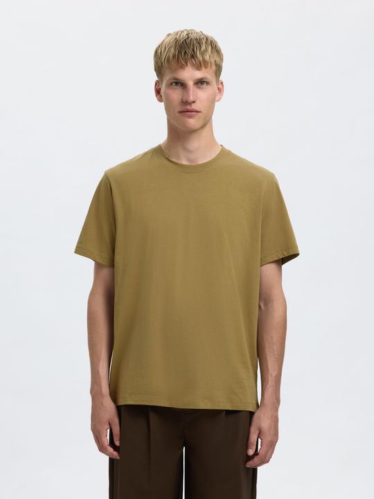 Actual product image Selected Homme Slhaspen Ss O-Neck Tee Noos (L)
