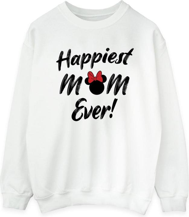 Disney Minnie Mouse Happiest Mom Ever Sweatshirt (XXL)